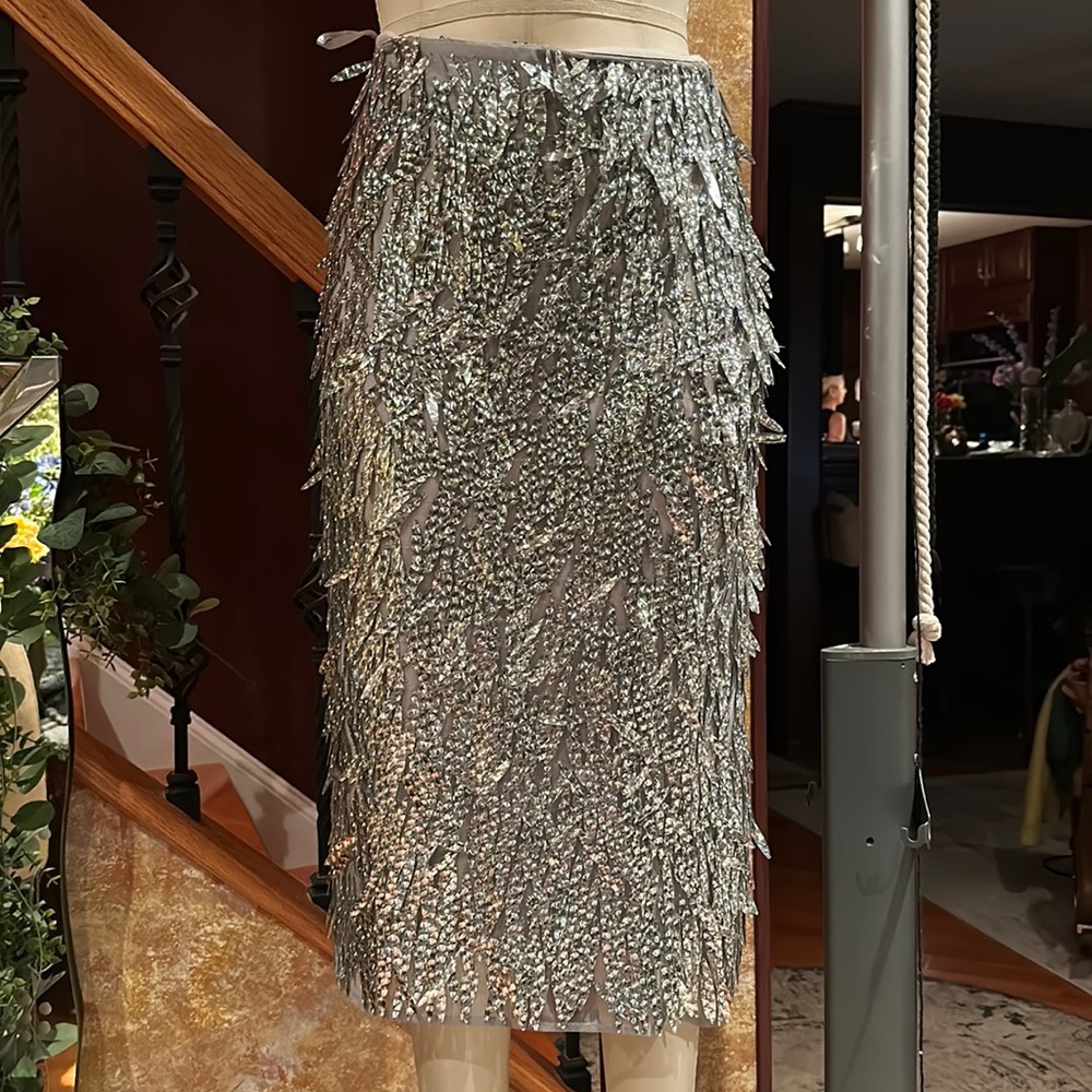 Anthro Sequin Skirt 🪩